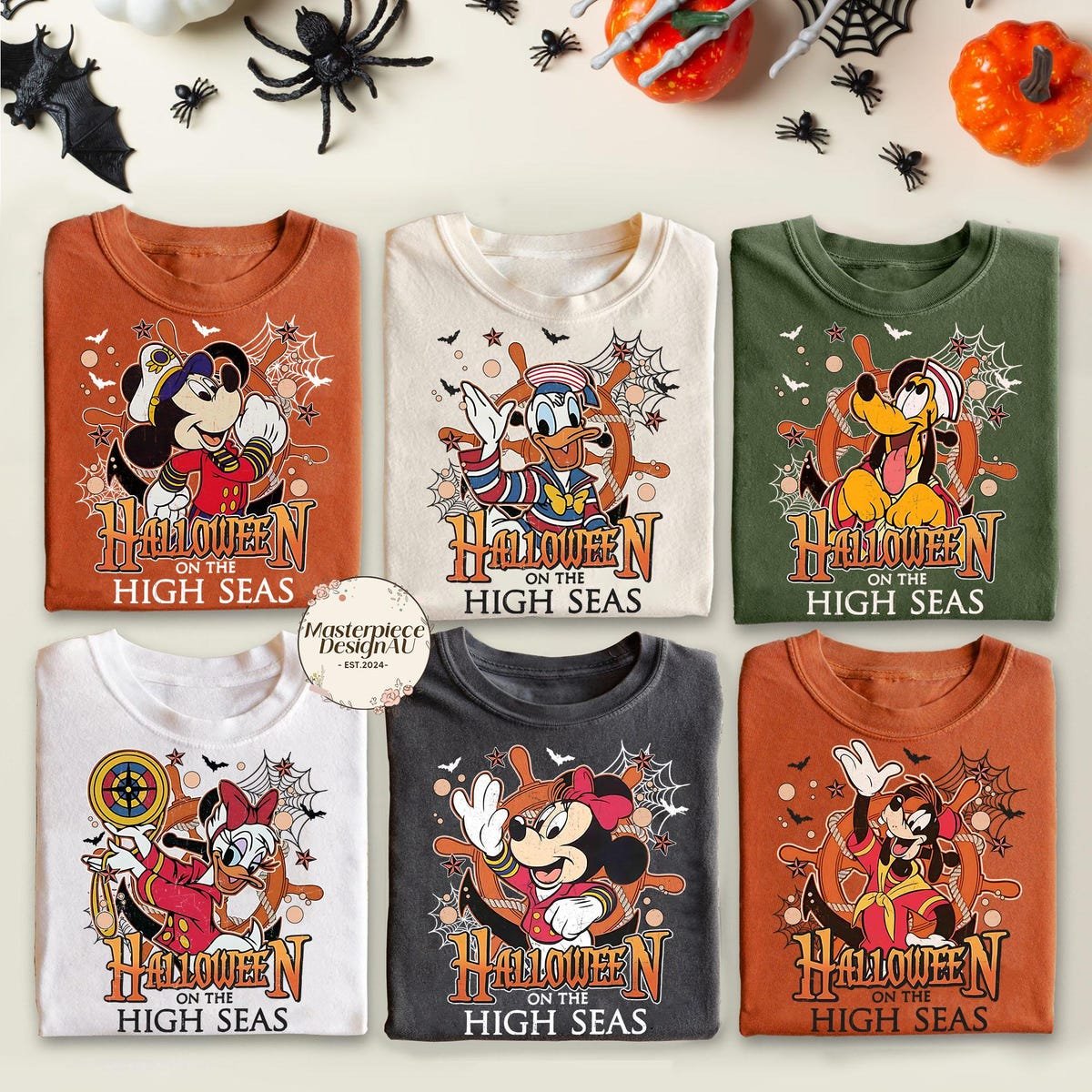 Halloween Disney Cruise Shirt Mickey and Friends Spooky Family Tee 2025