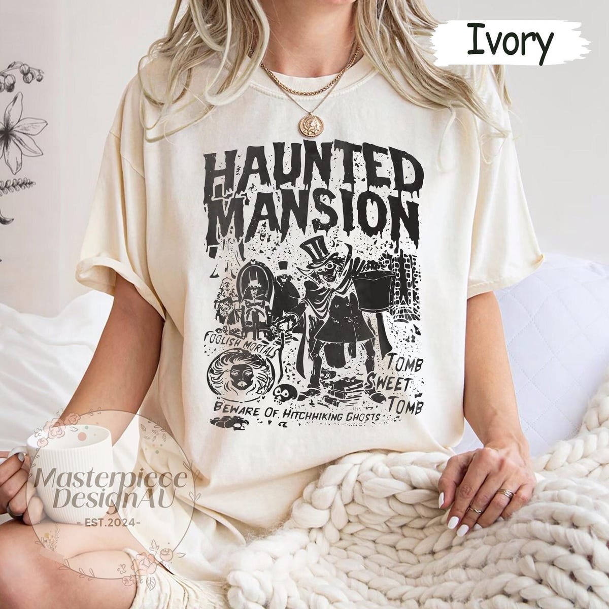 Haunted Mansion Halloween Shirt Disney Spooky Tee