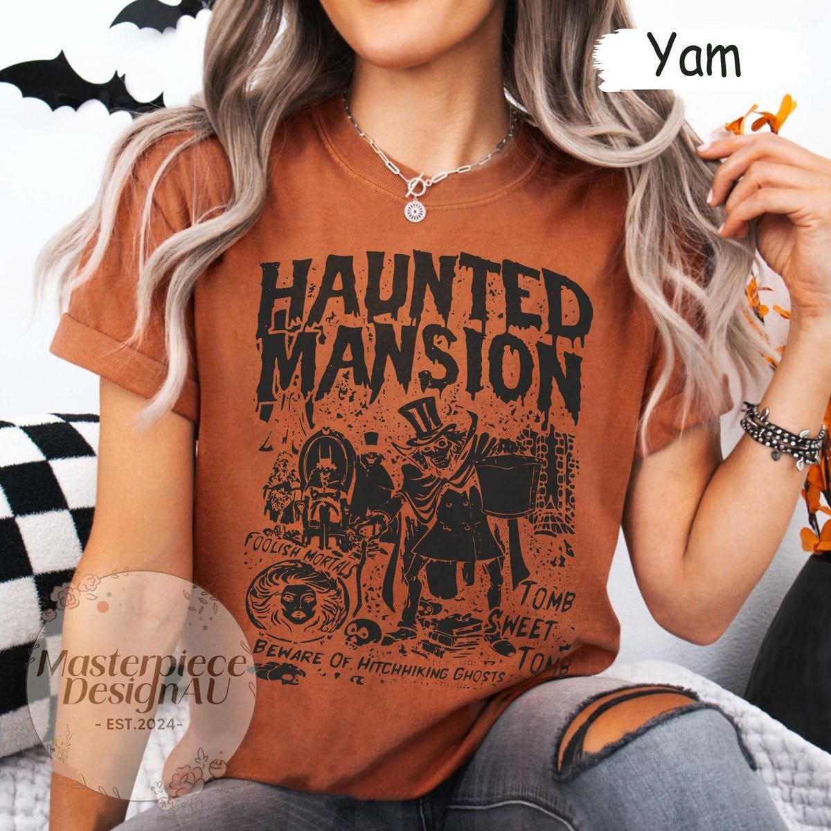 Haunted Mansion Halloween Shirt Disney Spooky Tee
