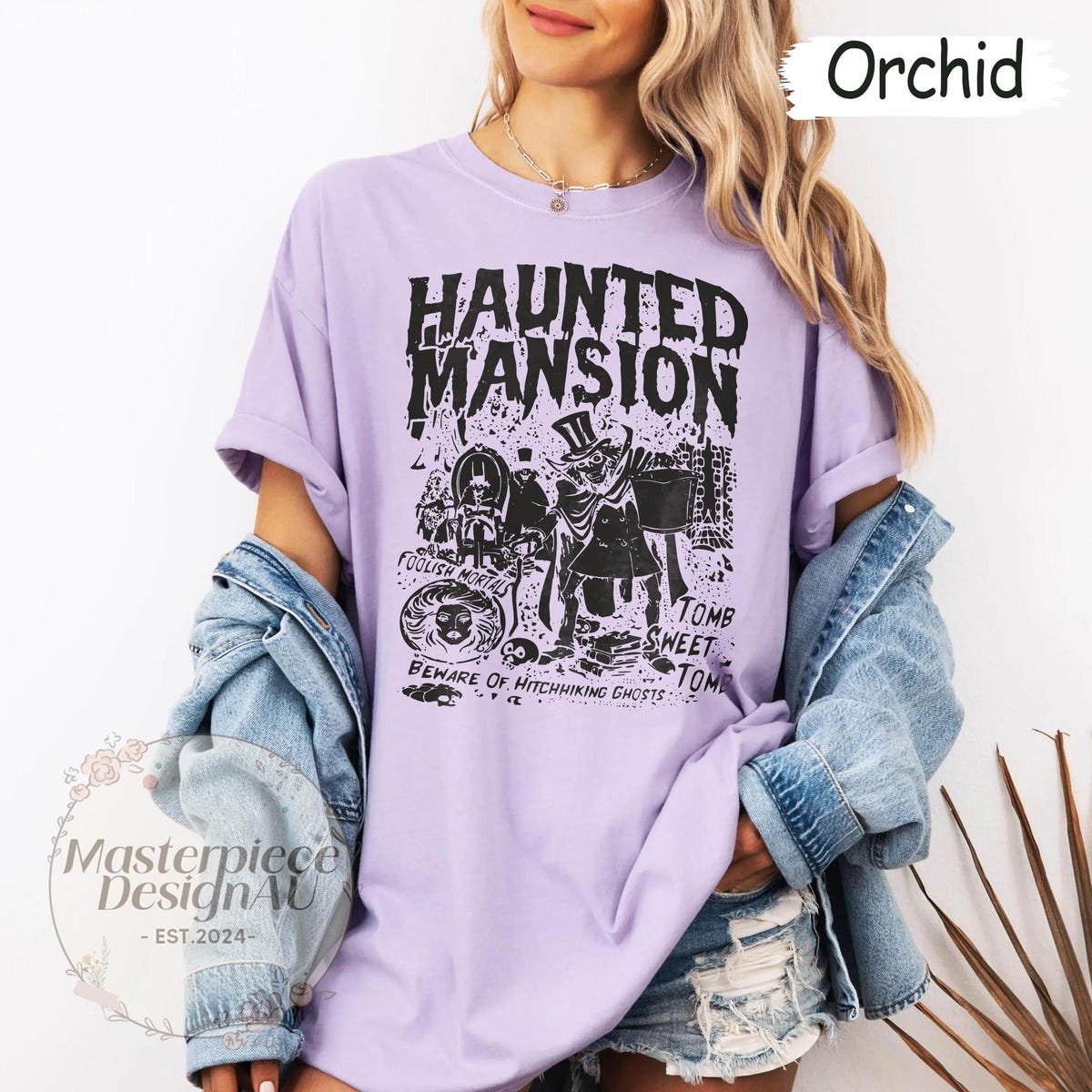 Haunted Mansion Halloween Shirt Disney Spooky Tee