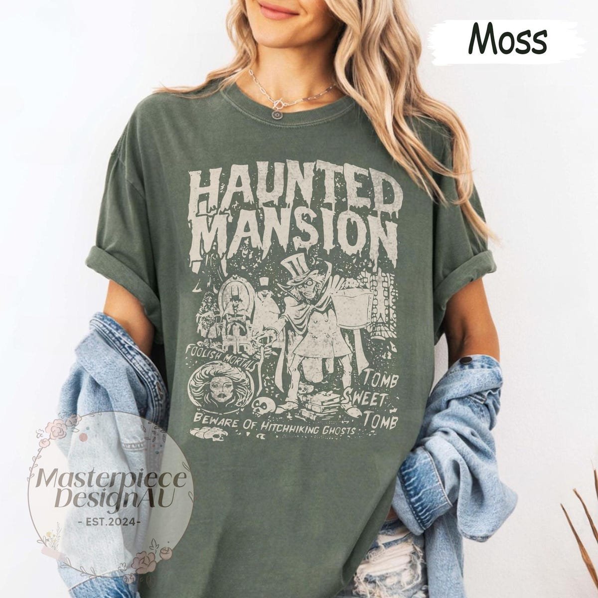 Haunted Mansion Halloween Shirt Disney Spooky Tee