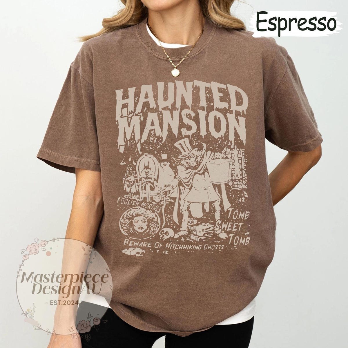 Haunted Mansion Halloween Shirt Disney Spooky Tee