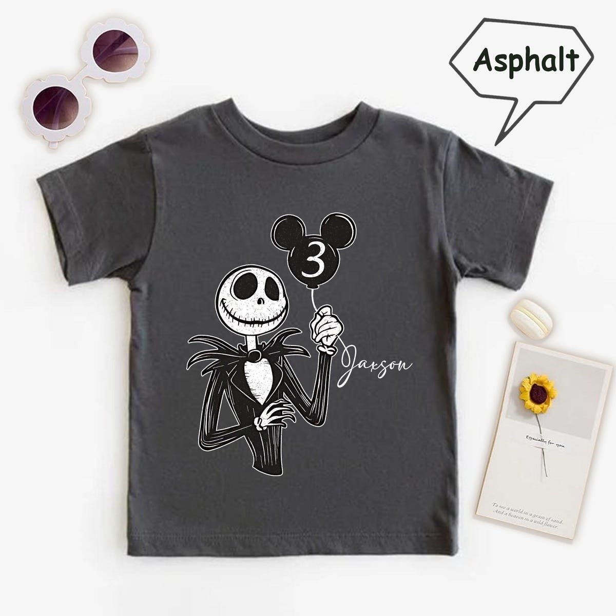 Jack Skellington Birthday Shirt Custom Disney Outfit for Kids and Family