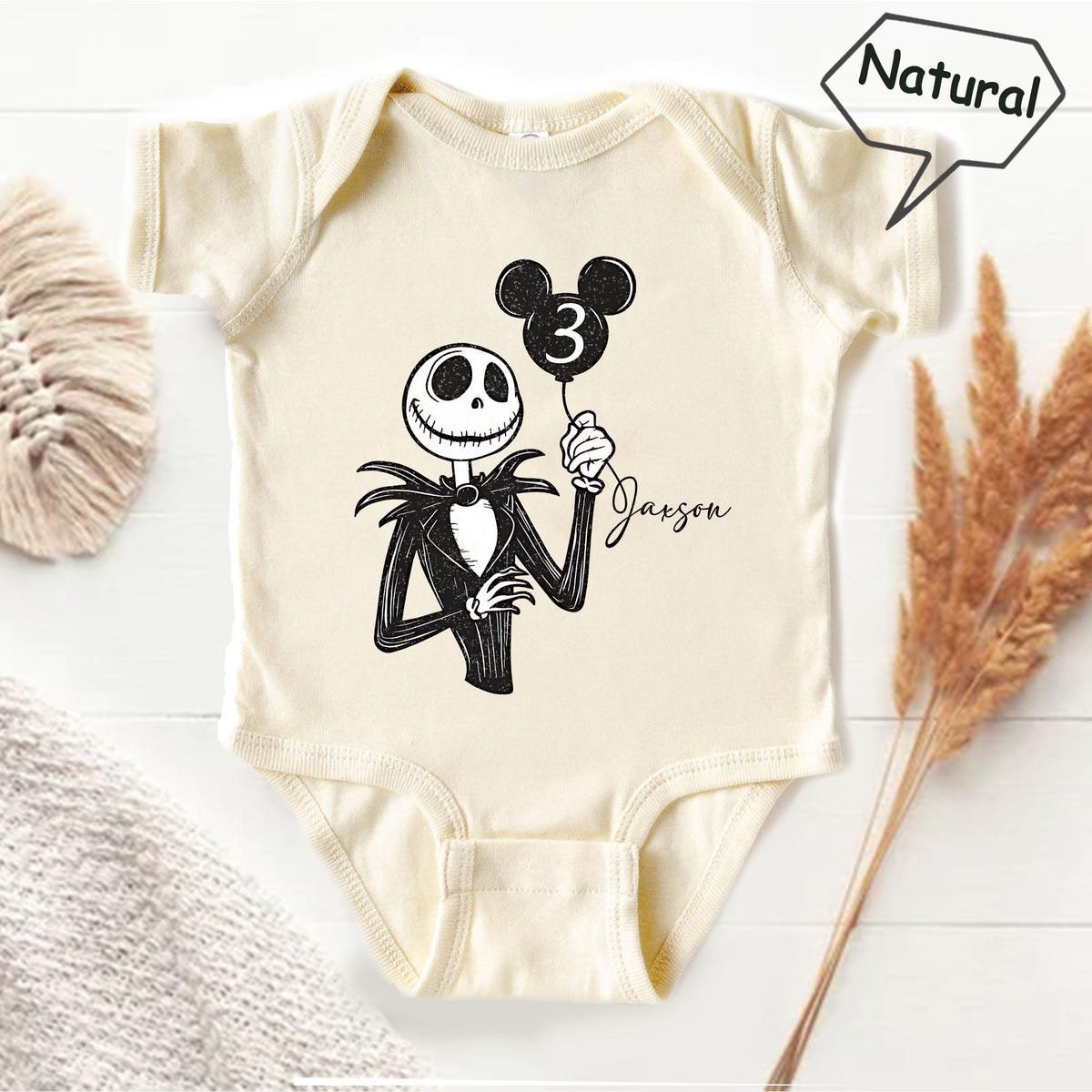 Jack Skellington Birthday Shirt Custom Disney Outfit for Kids and Family