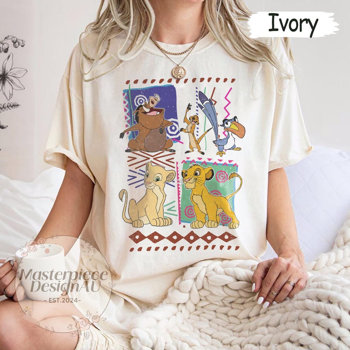 Lion King Simba Retro Disney Shirt Hakuna Matata Family Vacation Tee