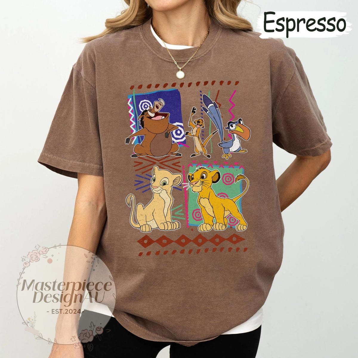 Lion King Simba Retro Disney Shirt Hakuna Matata Family Vacation Tee