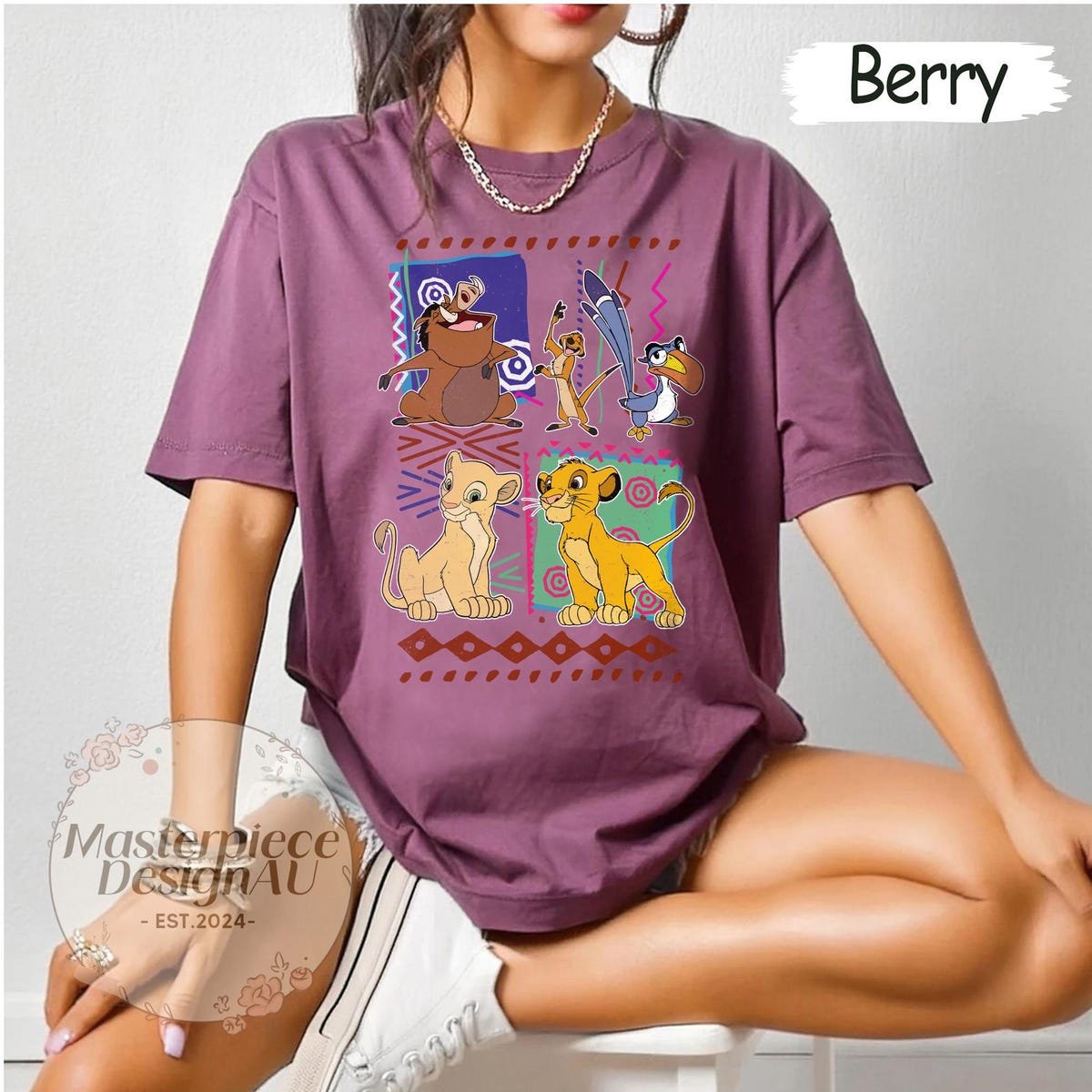 Lion King Simba Retro Disney Shirt Hakuna Matata Family Vacation Tee