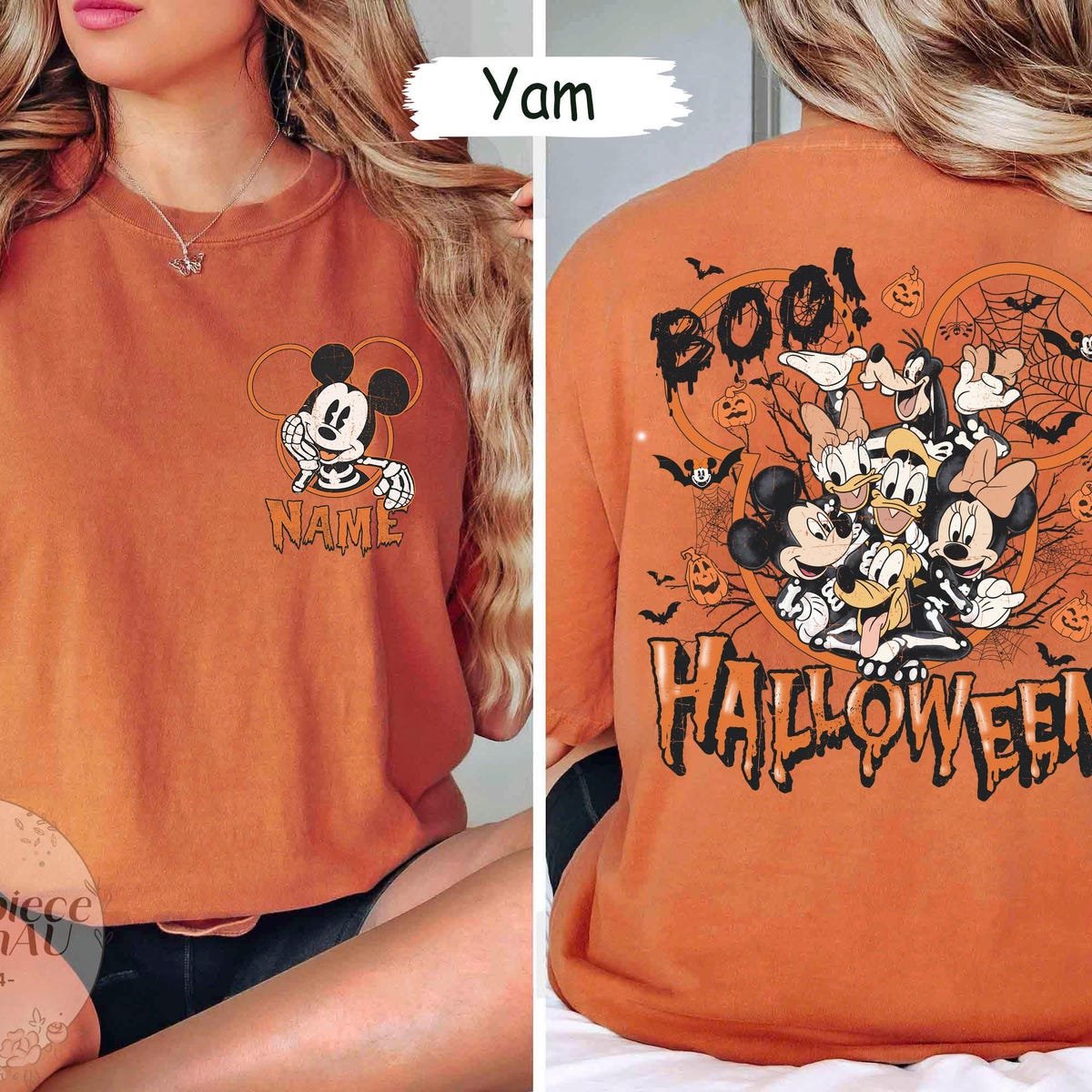 Mickey Friends Halloween Shirt Retro Disney Family Vacation Tee