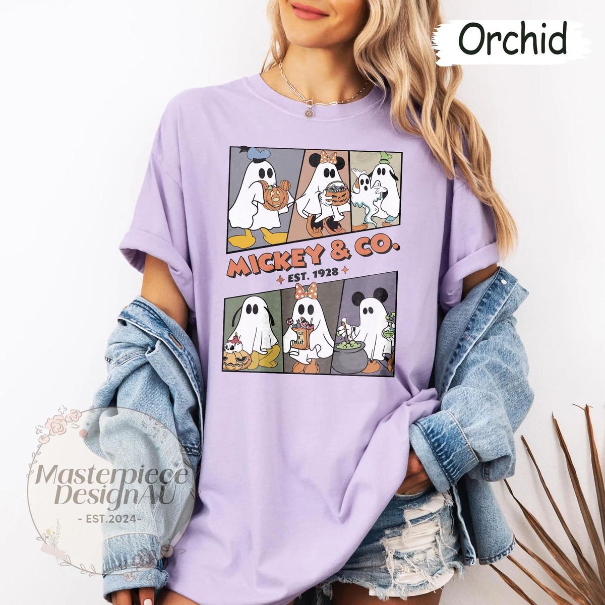 Mickey Halloween Ghost Shirt Disney Spooky Season Tee