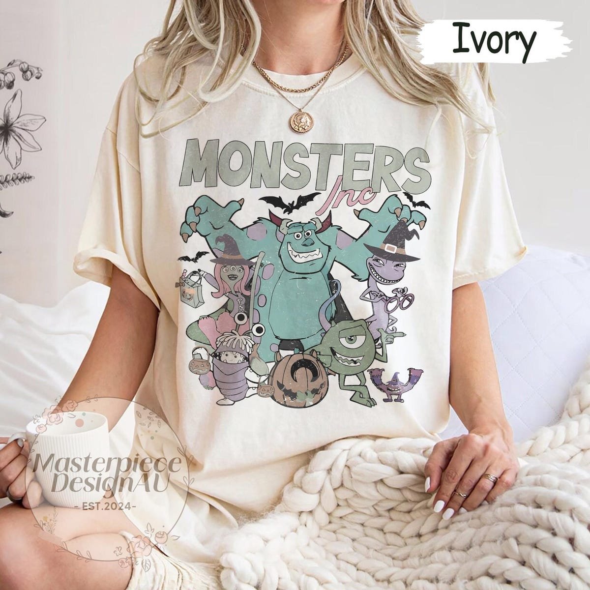 Monsters Inc Halloween Shirt 2025 Disney Family Matching
