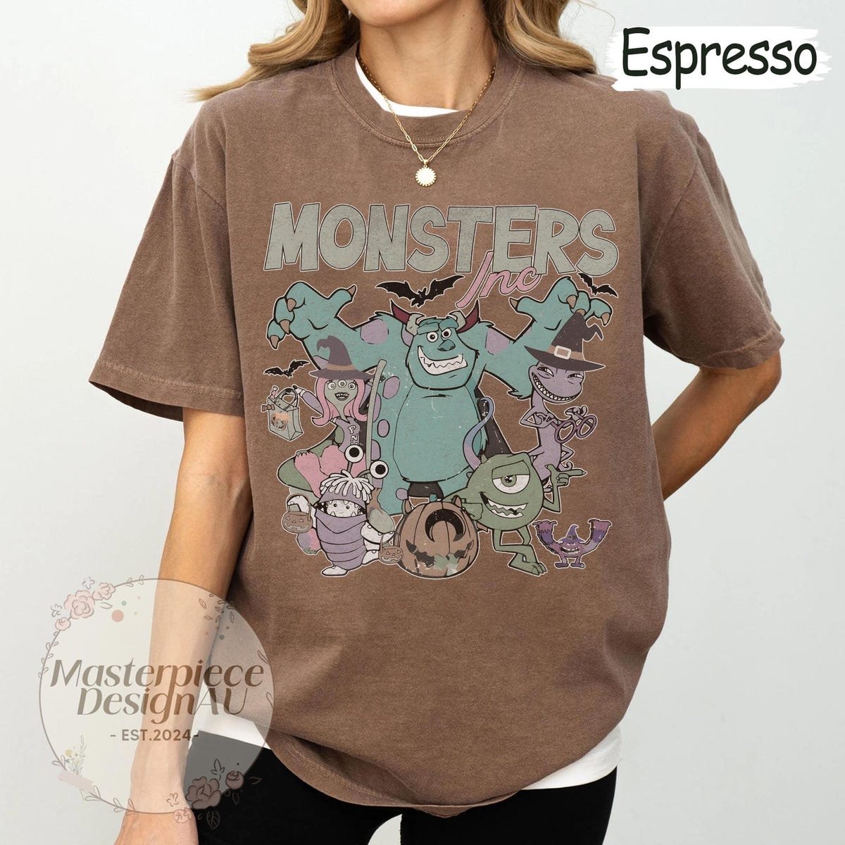 Monsters Inc Halloween Shirt 2025 Disney Family Matching