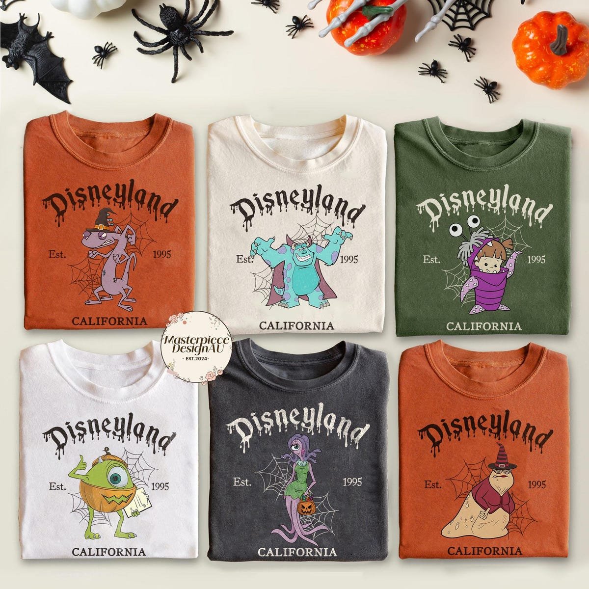 Monsters Inc Halloween Shirt Disney Family Tee Sulley Boo Costume