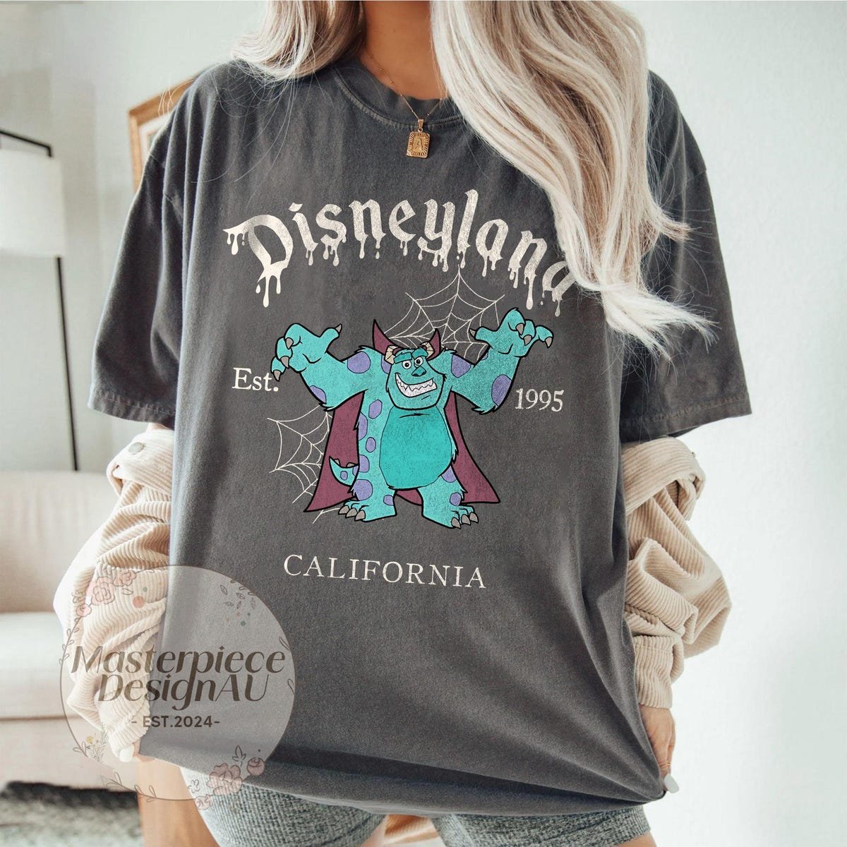 Monsters Inc Halloween Shirt Disney Family Tee Sulley Boo Costume