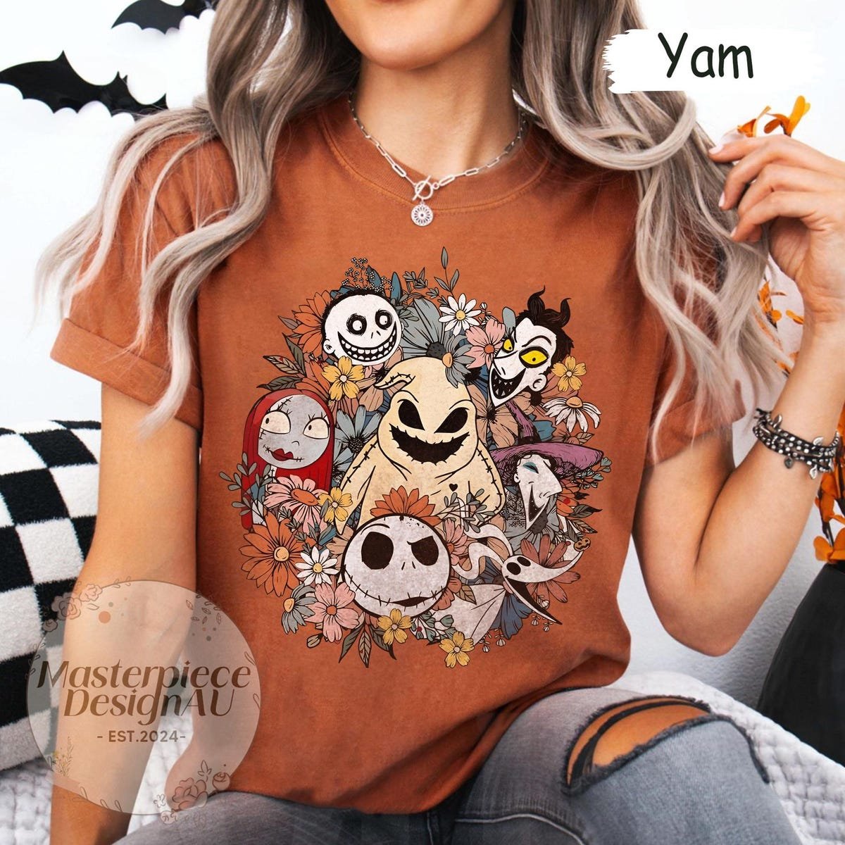 Nightmare Before Christmas Shirt Halloween Disney Tee