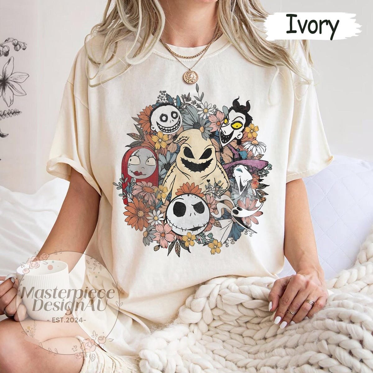 Nightmare Before Christmas Shirt Halloween Disney Tee