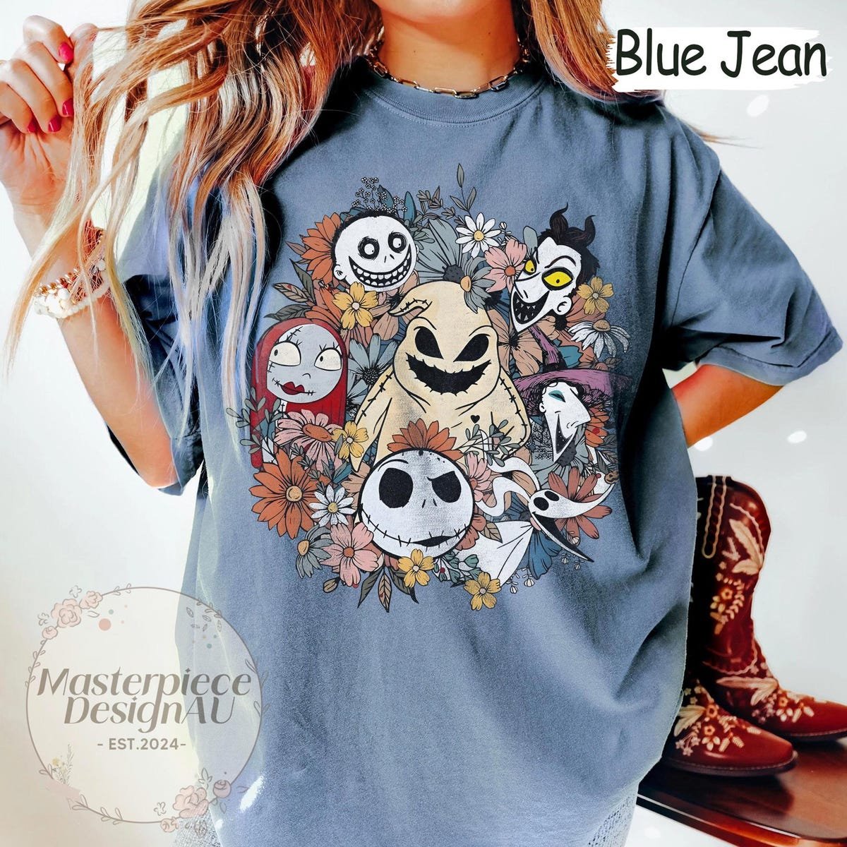 Nightmare Before Christmas Shirt Halloween Disney Tee
