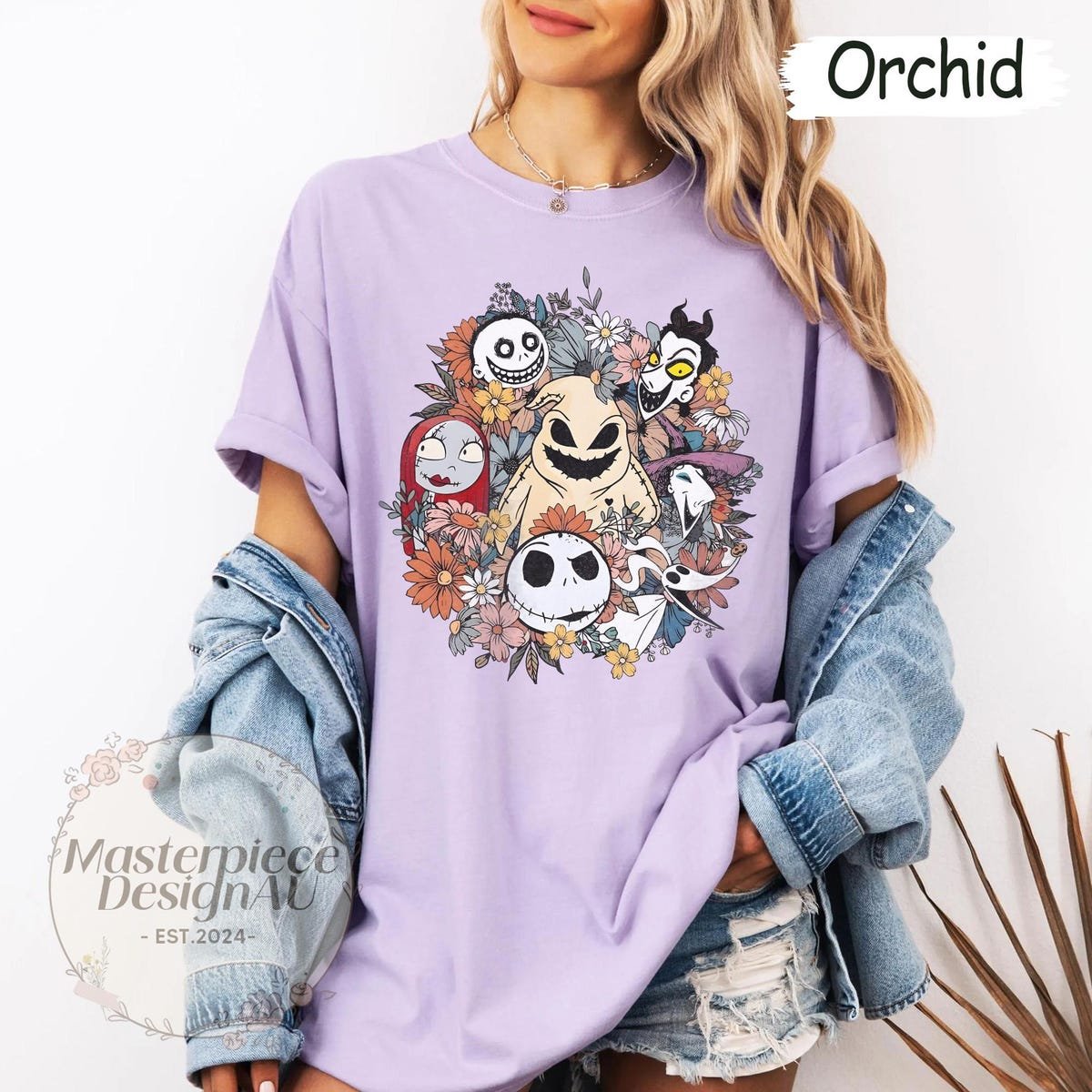 Nightmare Before Christmas Shirt Halloween Disney Tee