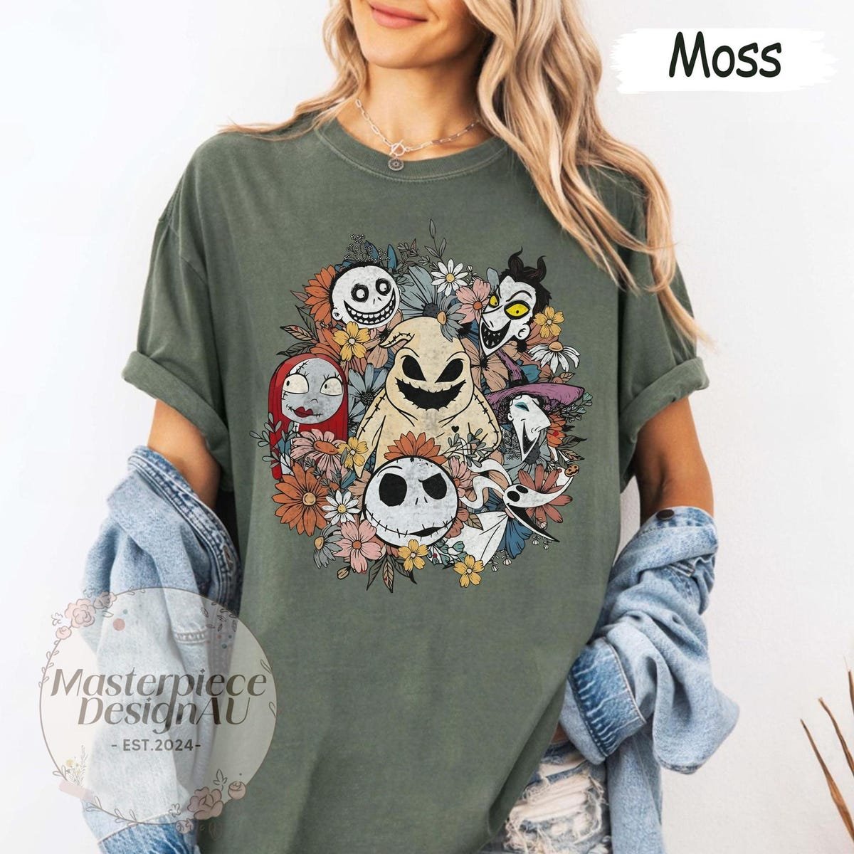 Nightmare Before Christmas Shirt Halloween Disney Tee