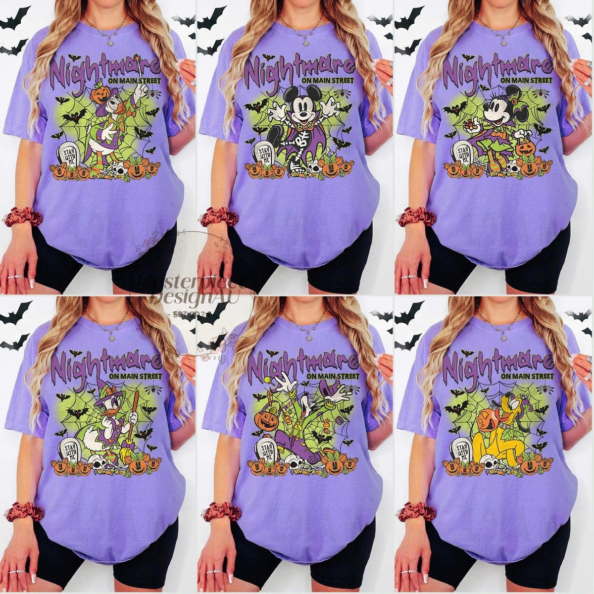 Nightmare on Main Street Halloween Disney Shirt