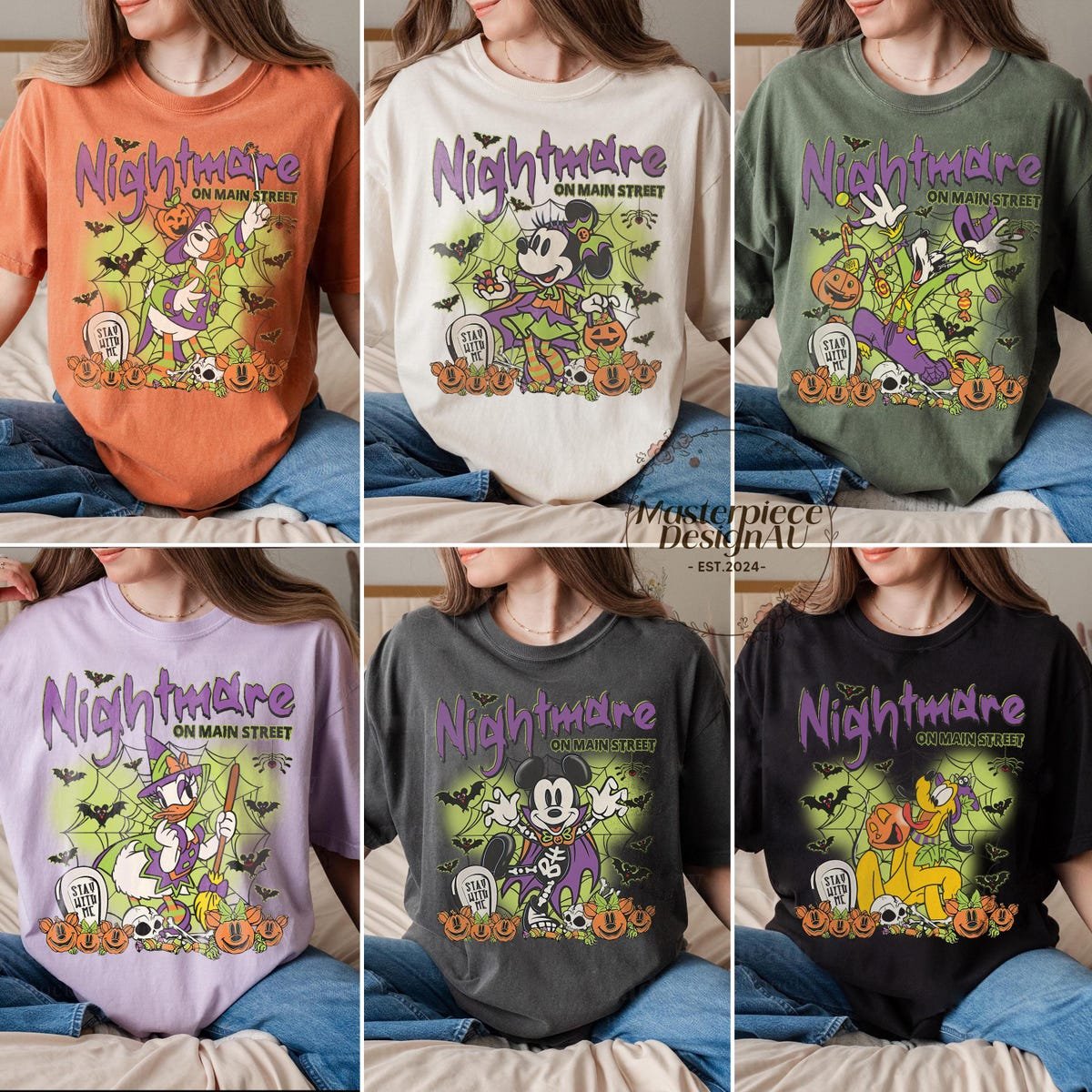 Nightmare on Main Street Halloween Disney Shirt