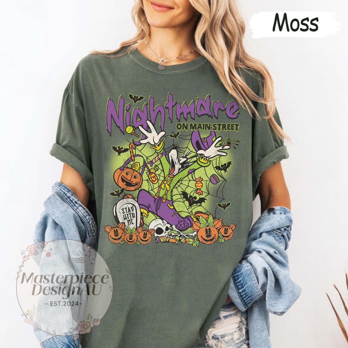 Nightmare on Main Street Halloween Disney Shirt