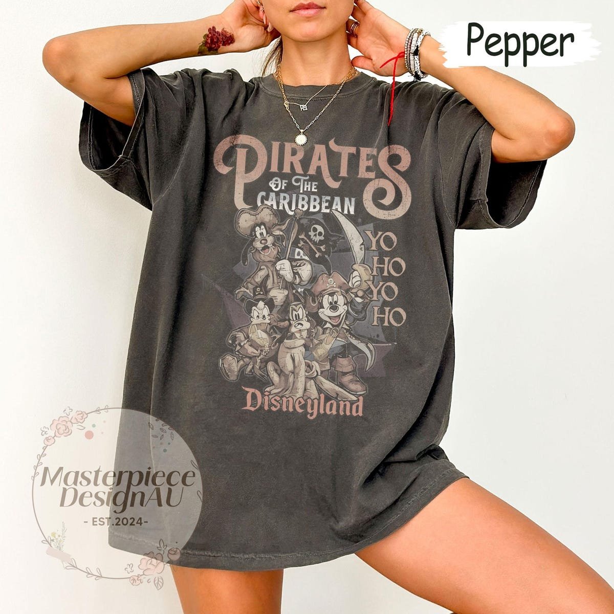 Pirates Caribbean Tee Disney Vacation Shirt Vintage Comfort Colors