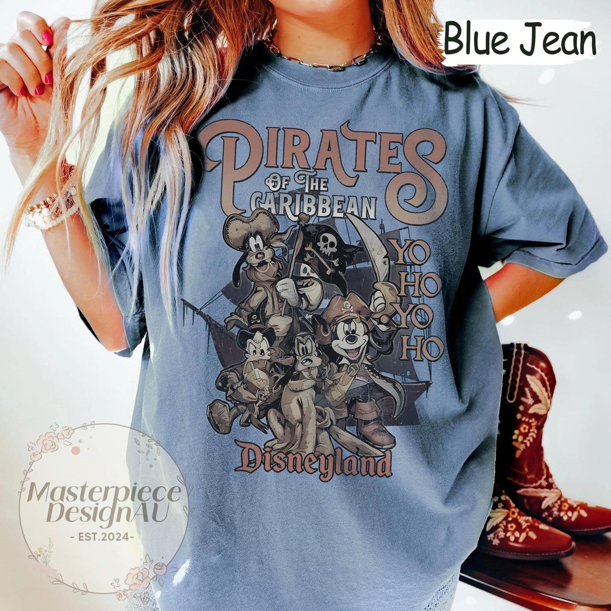 Pirates Caribbean Tee Disney Vacation Shirt Vintage Comfort Colors
