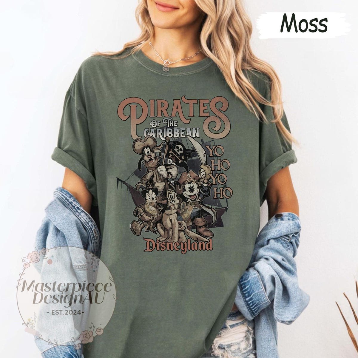 Pirates Caribbean Tee Disney Vacation Shirt Vintage Comfort Colors