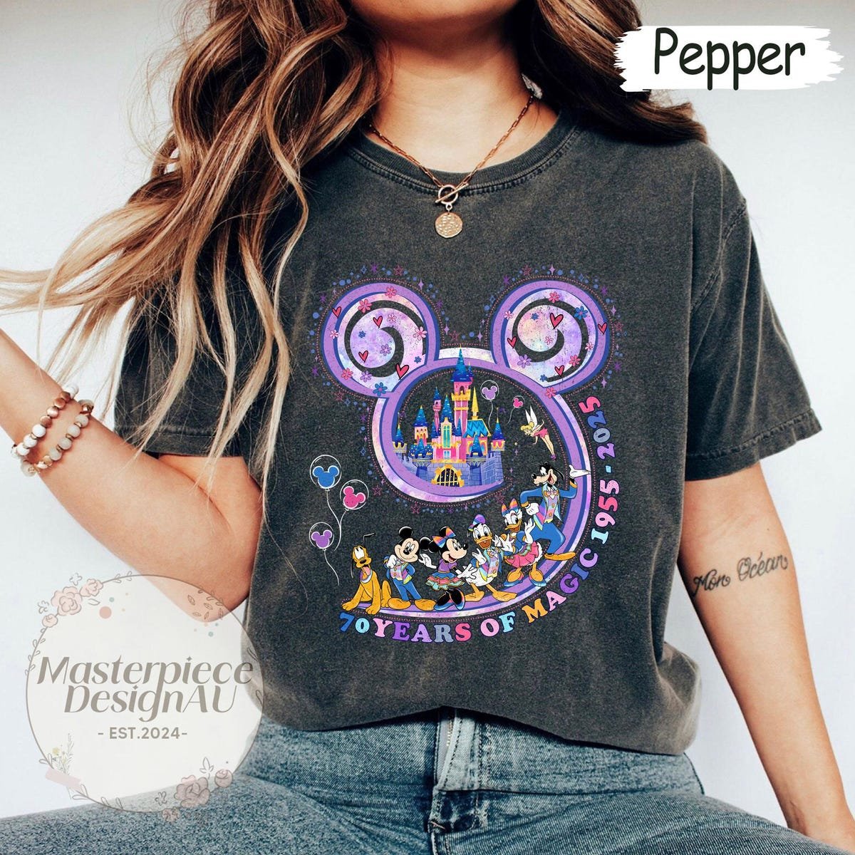 Retro Disneyland 70th Anniversary Shirt 2025 - 70 Years of Magic