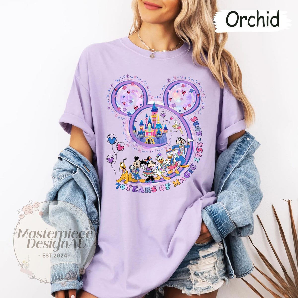 Retro Disneyland 70th Anniversary Shirt 2025 - 70 Years of Magic