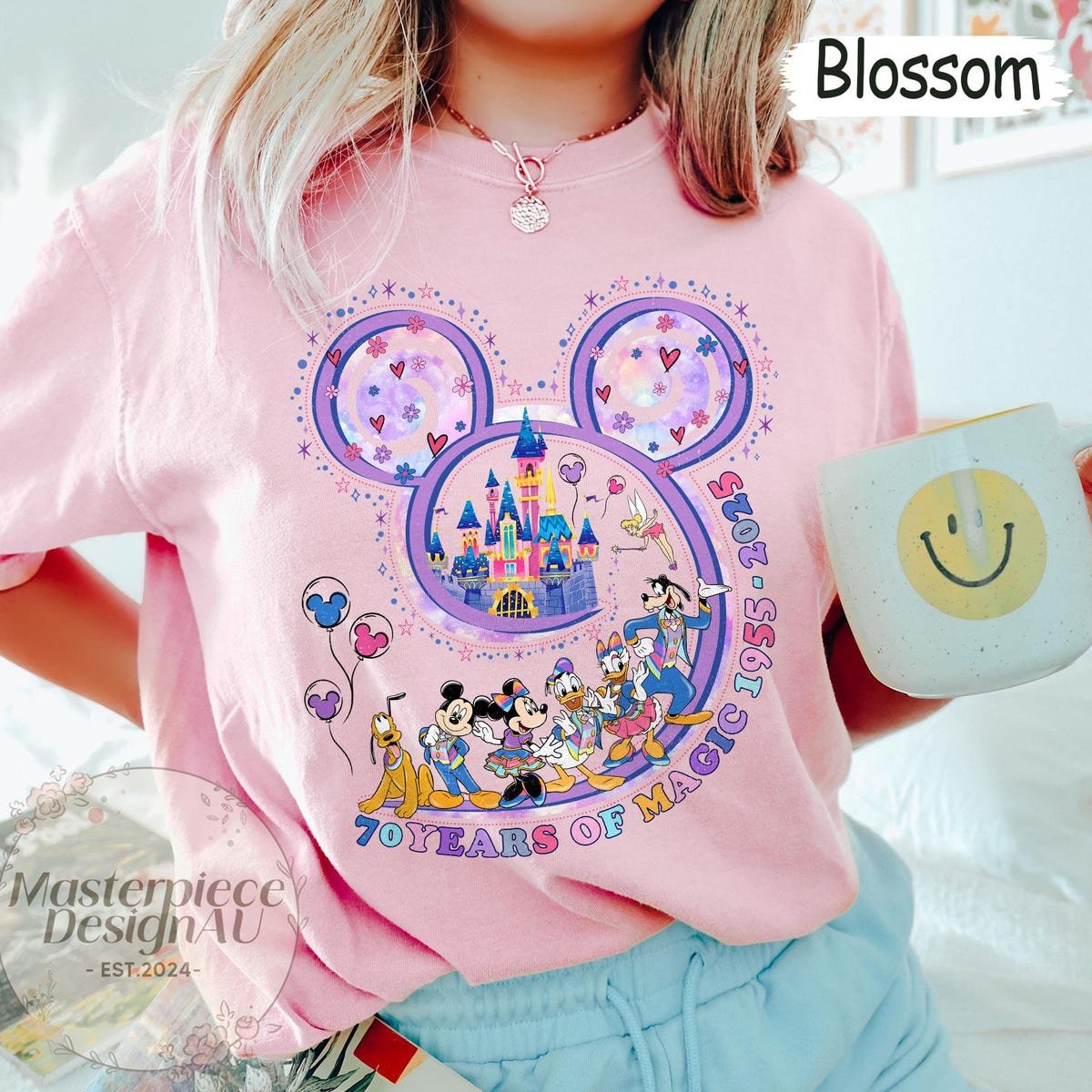 Retro Disneyland 70th Anniversary Shirt 2025 - 70 Years of Magic