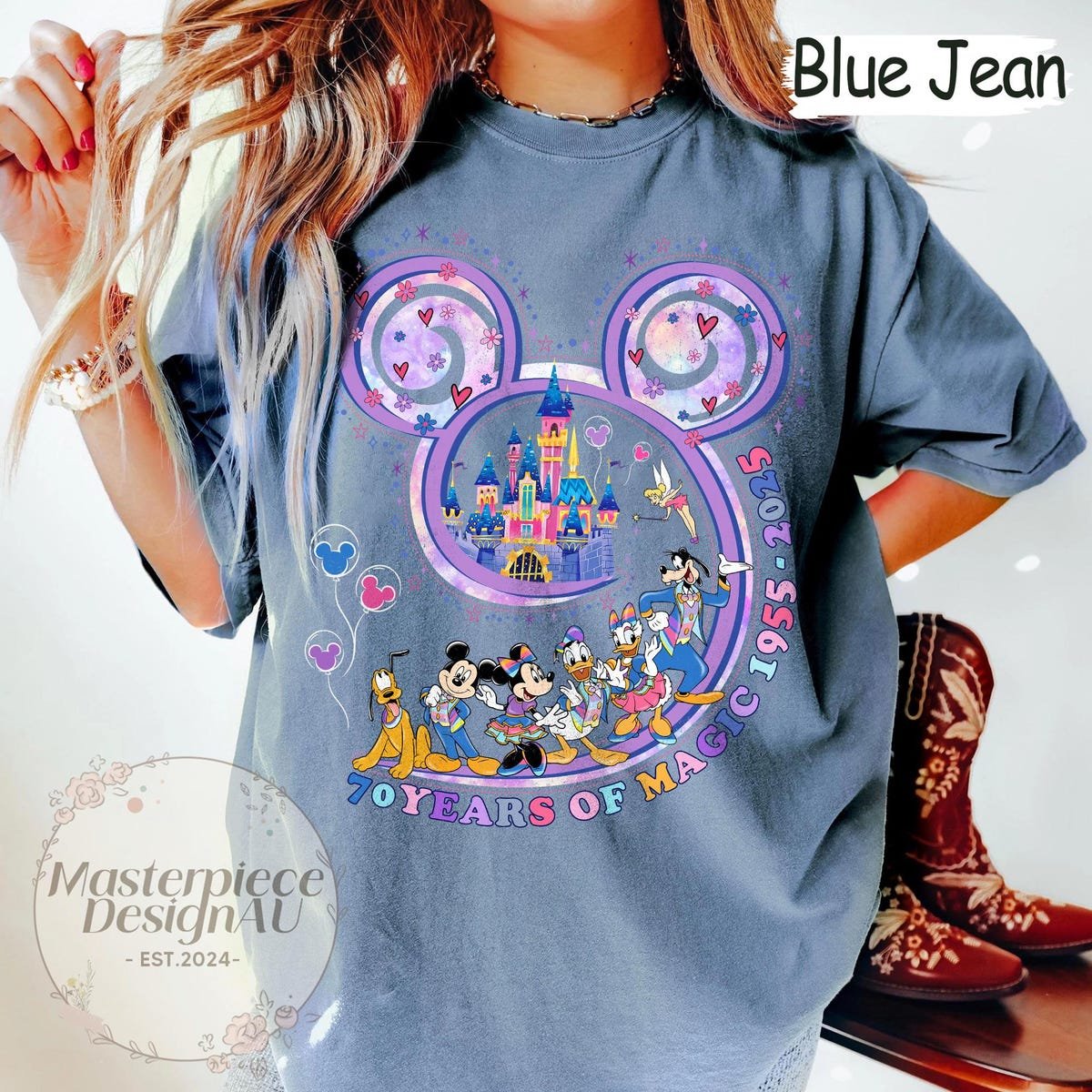 Retro Disneyland 70th Anniversary Shirt 2025 - 70 Years of Magic