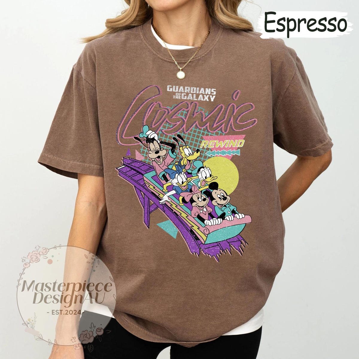 Retro Guardians Galaxy Rewind Shirt Vintage Disney Ride Tee 2025 Vacation