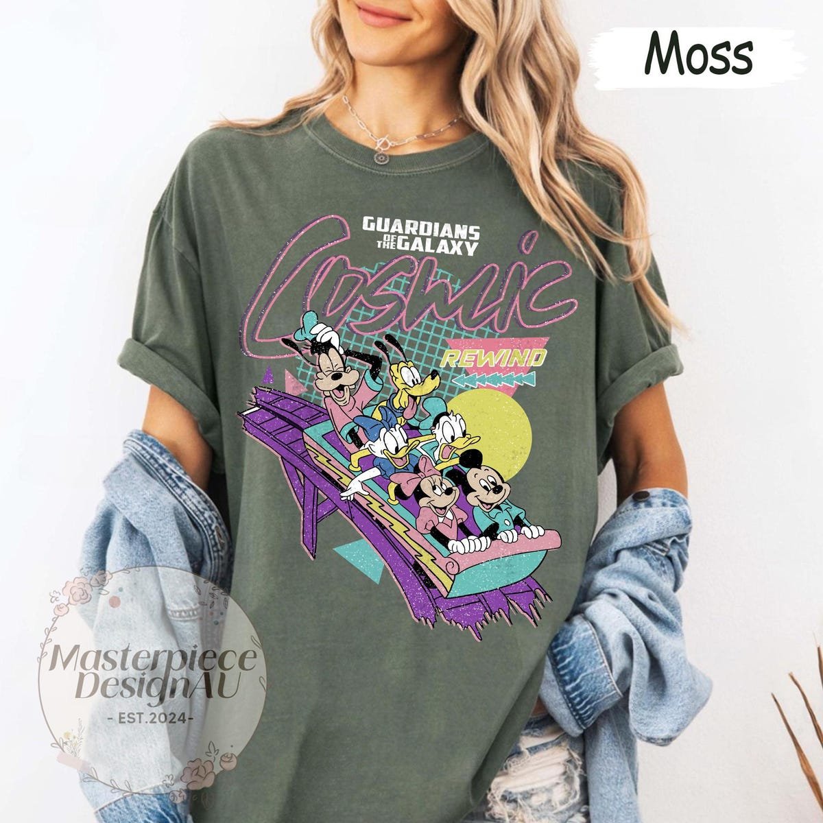 Retro Guardians Galaxy Rewind Shirt Vintage Disney Ride Tee 2025 Vacation
