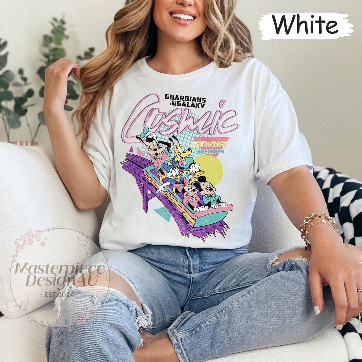 Retro Guardians Galaxy Rewind Shirt Vintage Disney Ride Tee 2025 Vacation