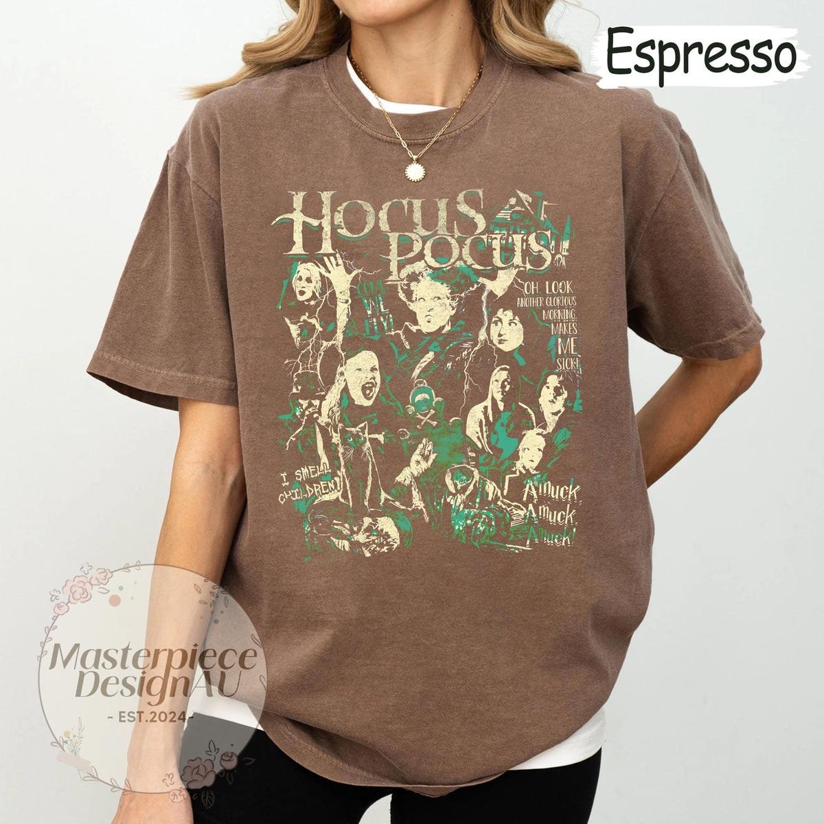 Retro Hocus Pocus Shirt Sanderson Sisters Halloween Tee Vintage Style