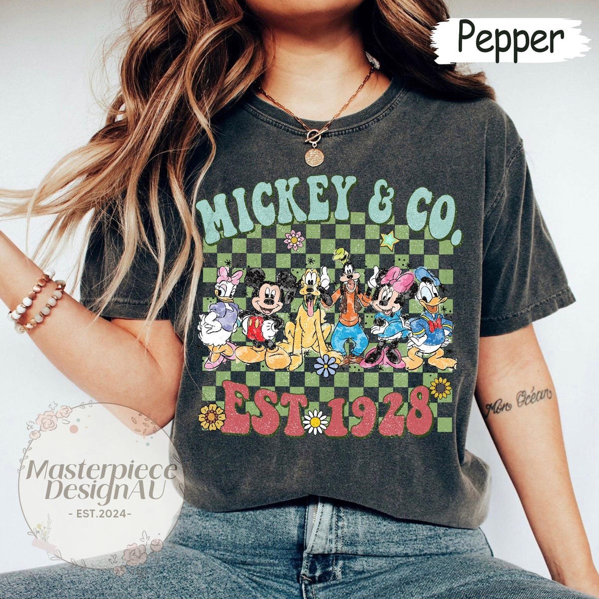 Retro Mickey And Co 1928 Disney Shirt Disneyland Disneyworld Tee