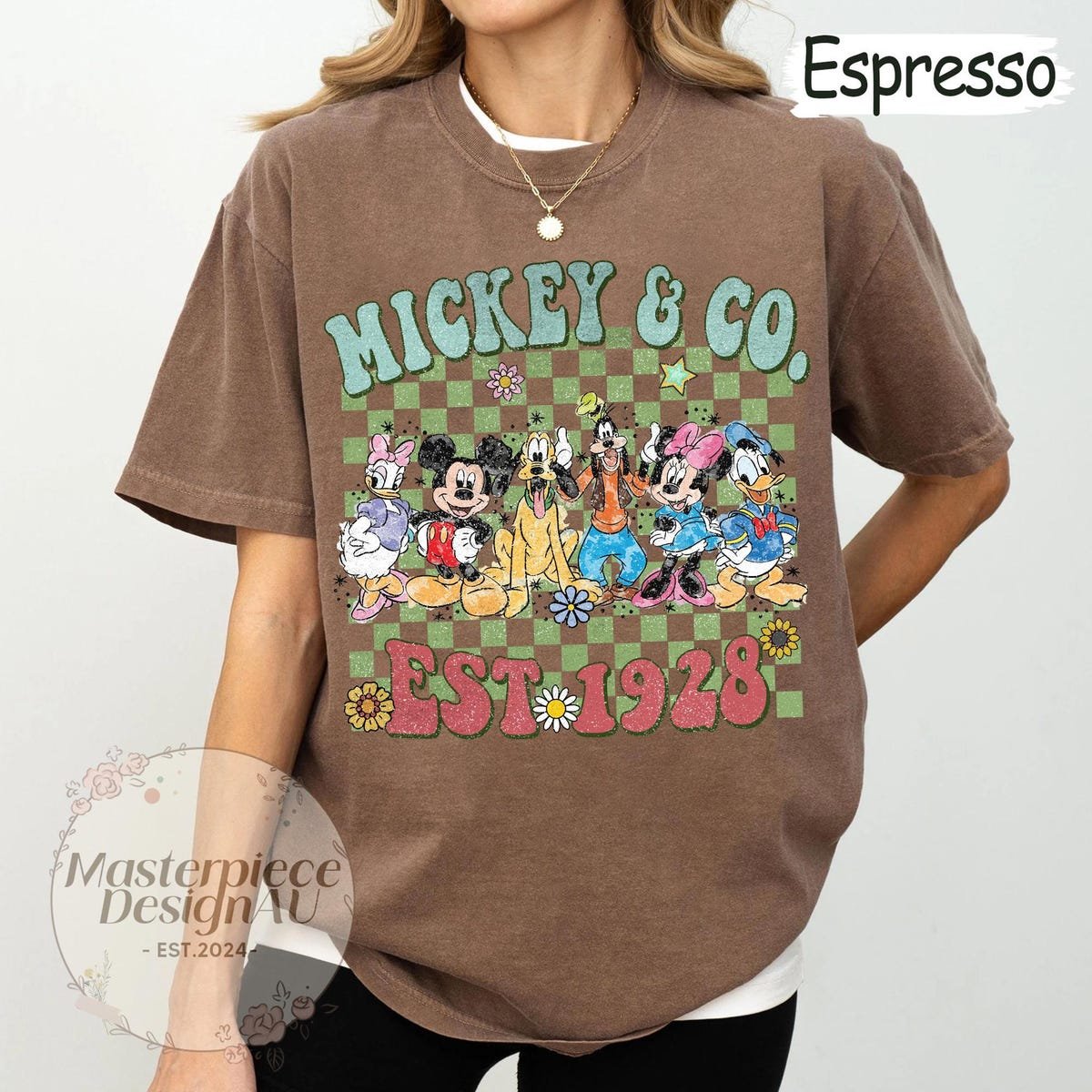 Retro Mickey And Co 1928 Disney Shirt Disneyland Disneyworld Tee