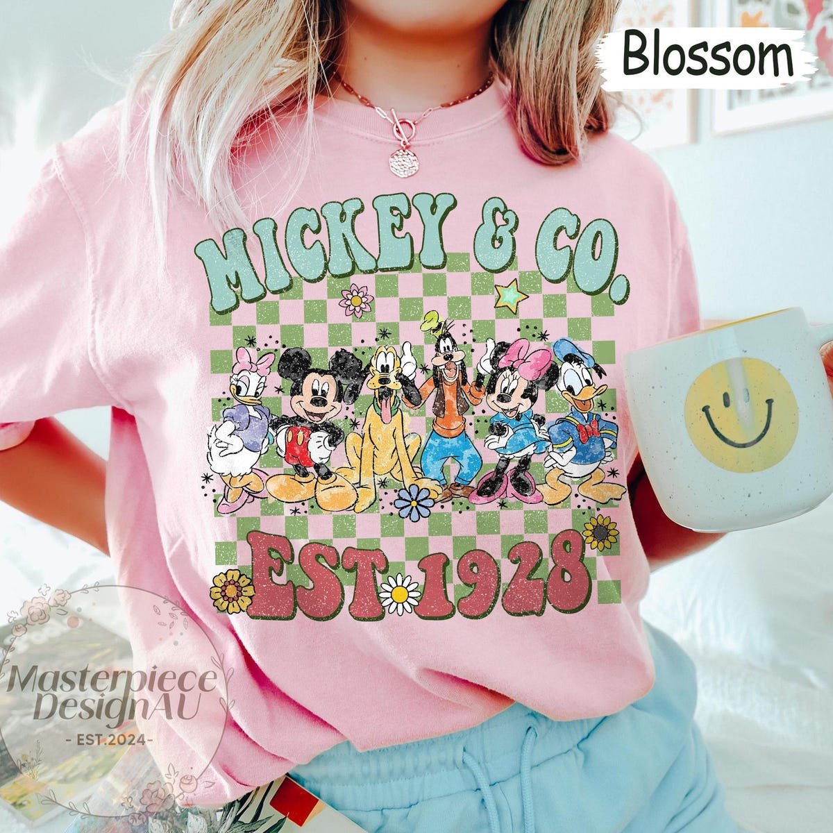 Retro Mickey And Co 1928 Disney Shirt Disneyland Disneyworld Tee