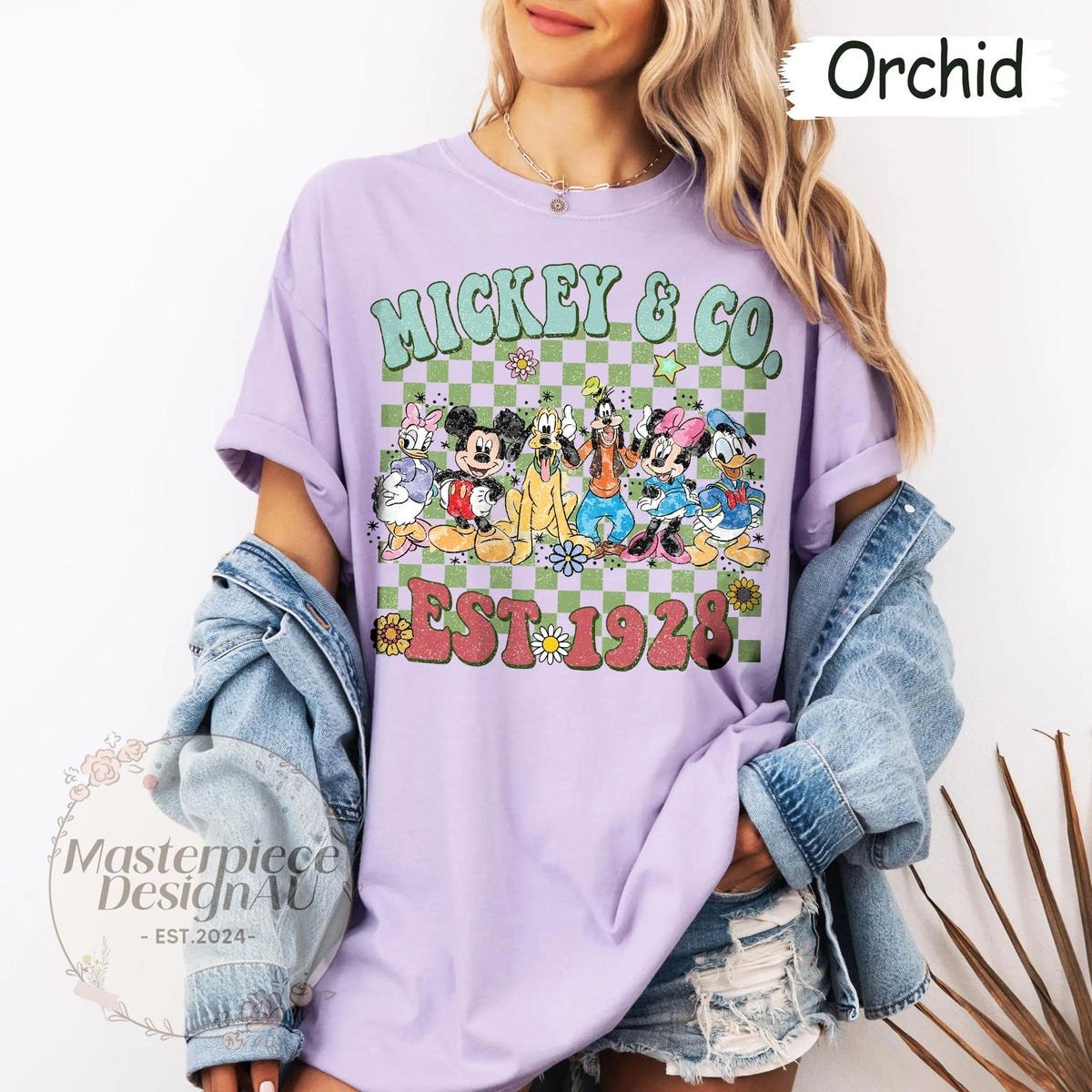 Retro Mickey And Co 1928 Disney Shirt Disneyland Disneyworld Tee