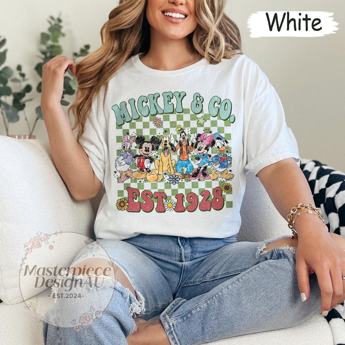 Retro Mickey And Co 1928 Disney Shirt Disneyland Disneyworld Tee