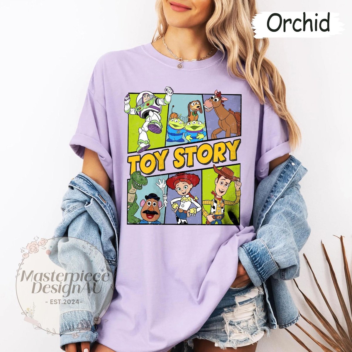 Retro Toy Story Shirt Woody Buzz Vintage Pixar Tee