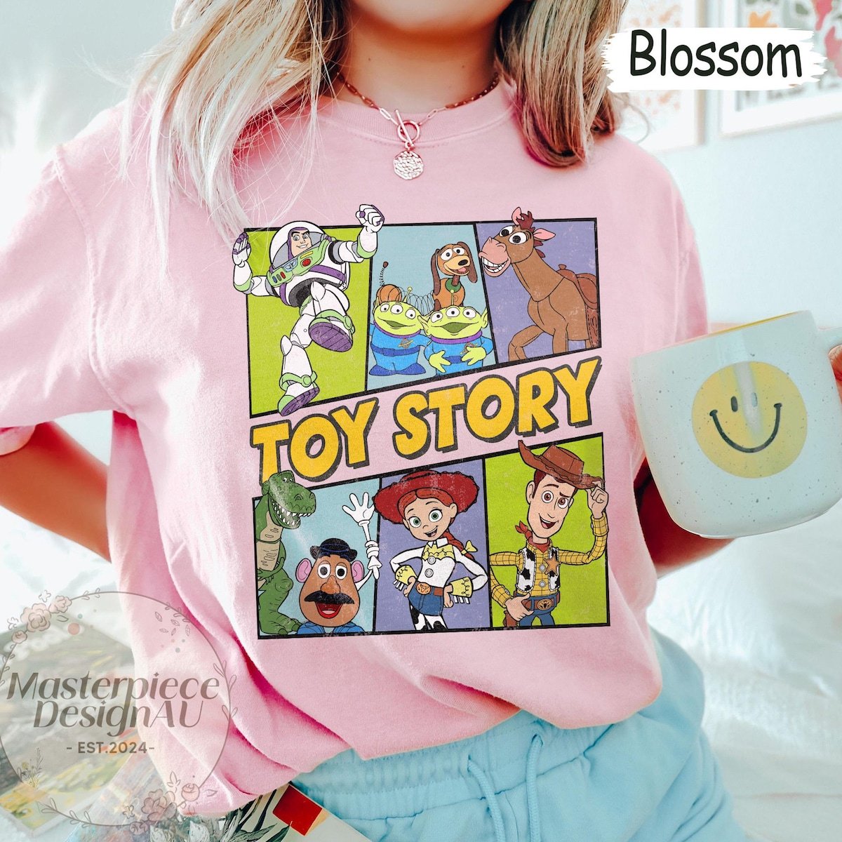 Retro Toy Story Shirt Woody Buzz Vintage Pixar Tee