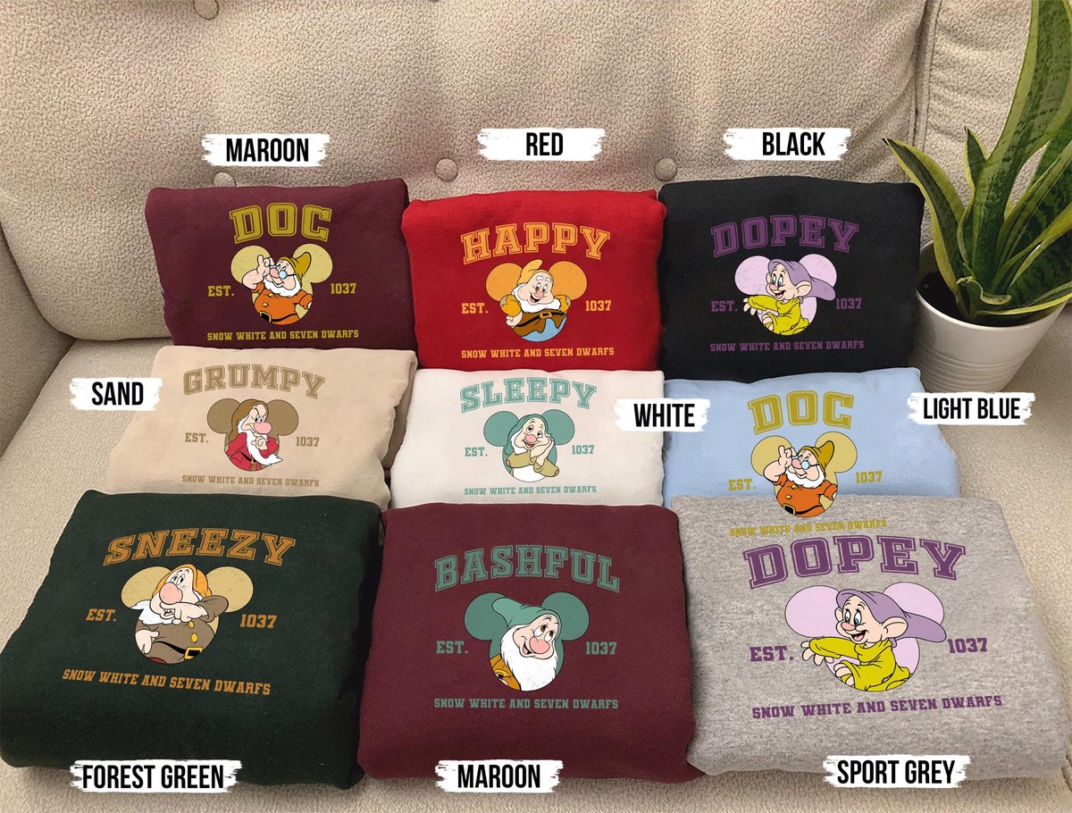 Snow White Disney Group Trip Shirt Family Costume Tee
