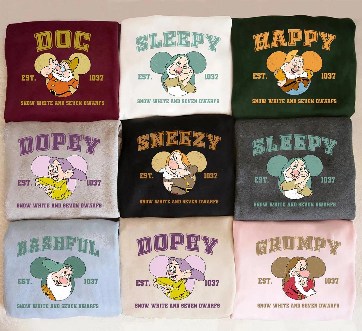 Snow White Disney Group Trip Shirt Family Costume Tee