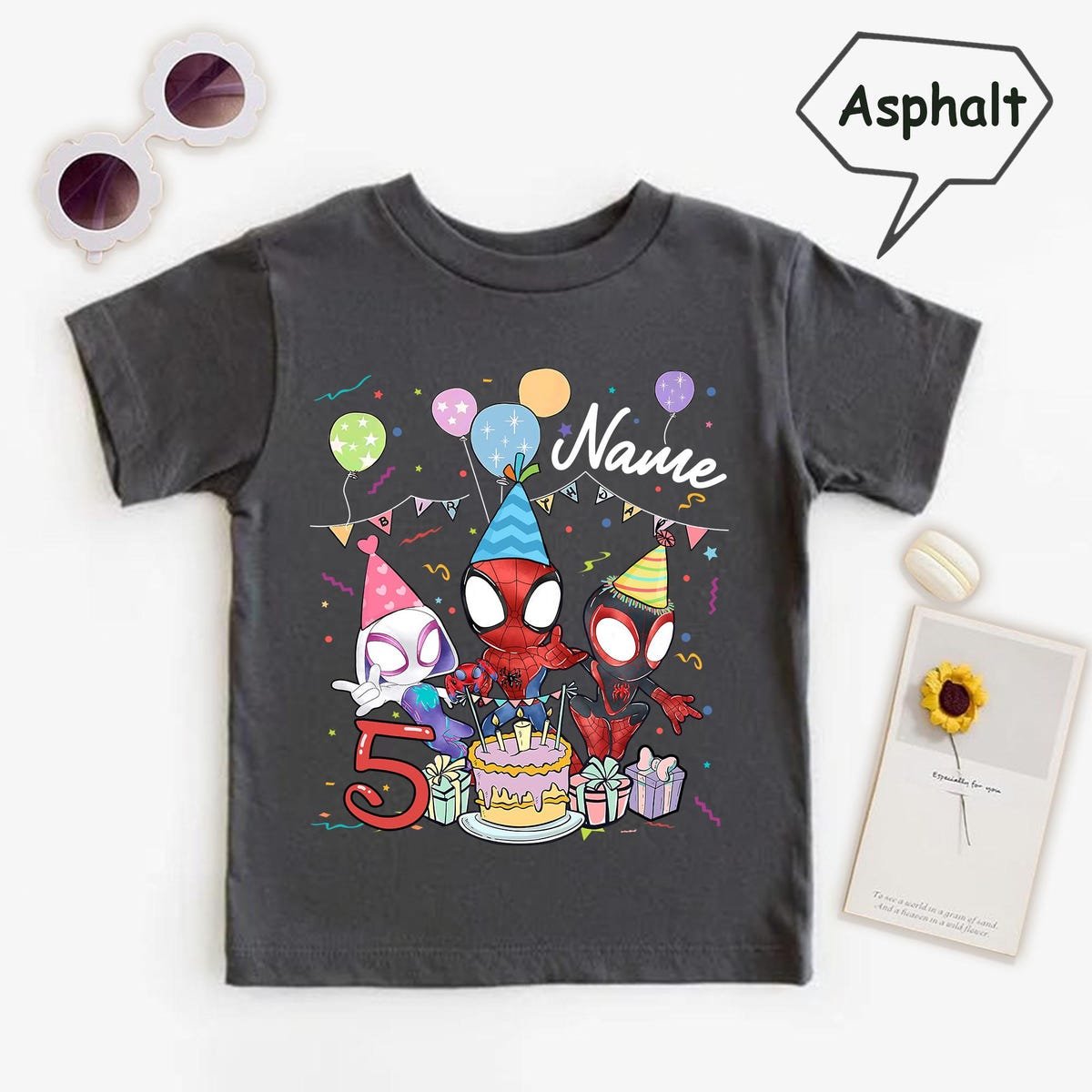 Spidey Birthday Shirts Custom Marvel Family Trip Gift