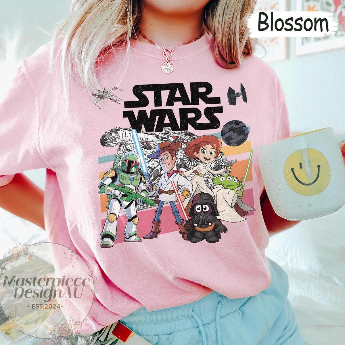 Star Wars Mickey And Friends Shirt Disney Characters Galaxys Edge Tees