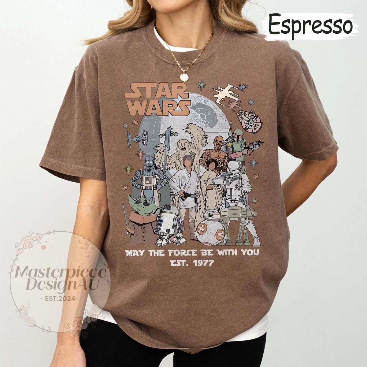 Star Wars Vintage Shirt Disney Darth Vader Tee Galaxy Edge Disneyland