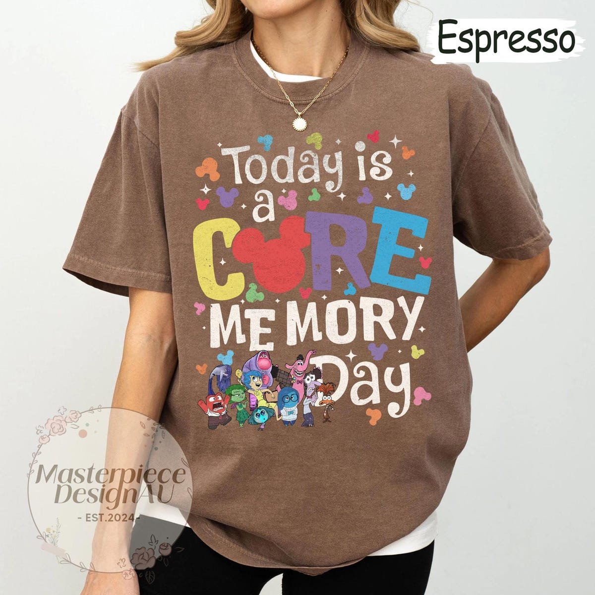 Today Is A Core Memory Day Shirt Inside Out Disney Pixar Vacation Tee