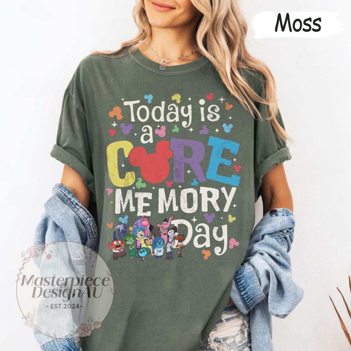 Today Is A Core Memory Day Shirt Inside Out Disney Pixar Vacation Tee